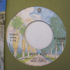 Deep Purple Black Night 7 45 Japani 500 jeniä Burbank etiket - pikkukuva 2