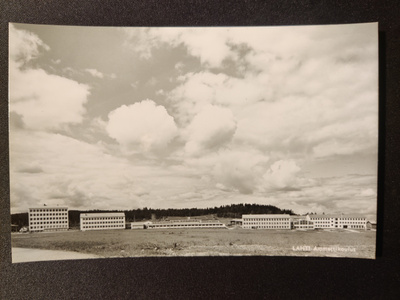 VANHA Postikortti Lahti 1950-l Alkup.Mallikappale