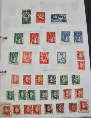 76 kpl Norja Norway Norge 1949-1950