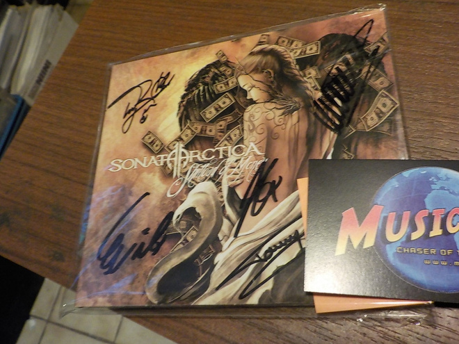 SONATA ARCTICA SHITLOAD OF MONEY CDS koko bändin NIMMAREILLA