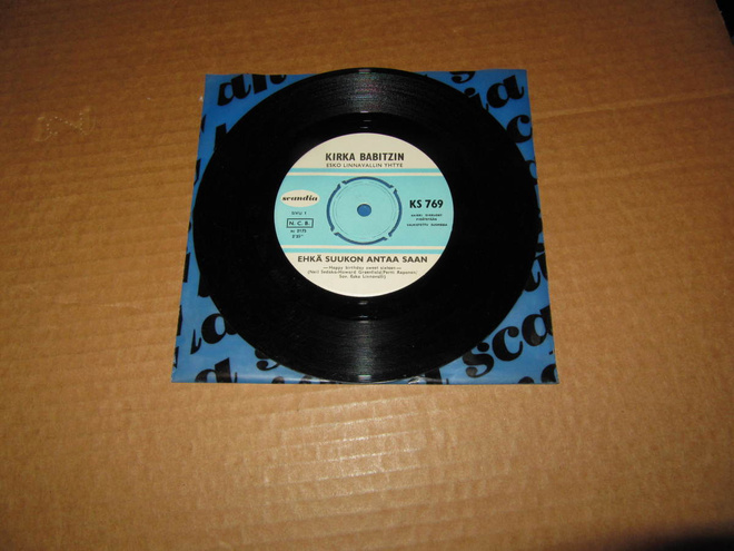 Kirka Babitzin 7" Ehkä Suukon Antaa Saan v.1968