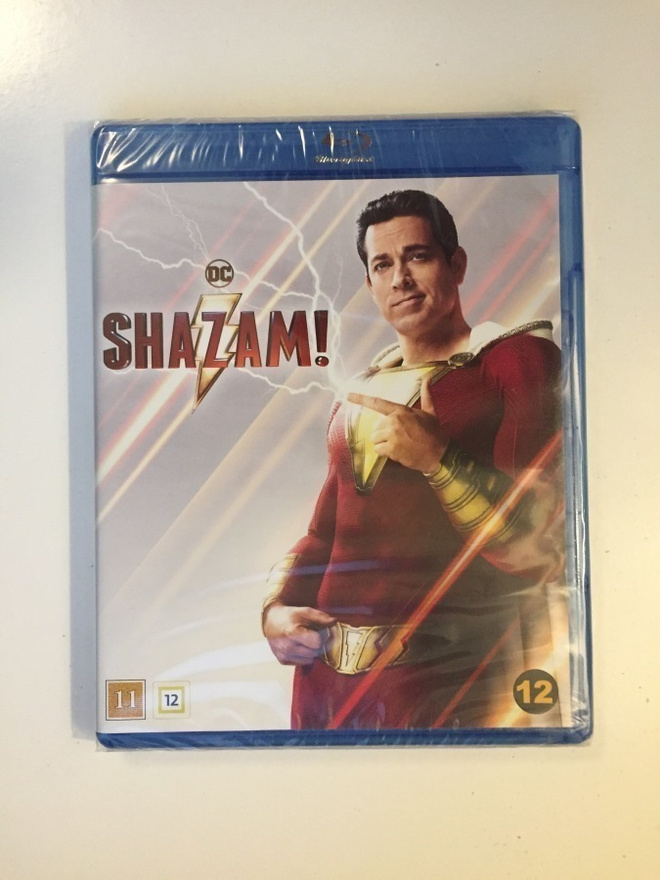 Shazam! (Blu-ray) Zachary Levi (2019) UUSI