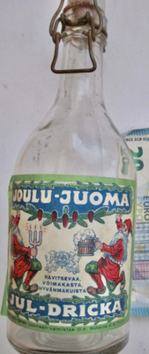 VANHA Pullo Limu Joulu-Juoma Roberts Oy Turku