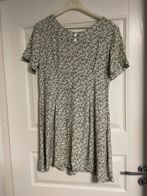 Vintage kukkamekko koossa S
