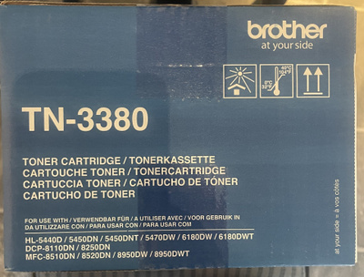 Brother TN-3380 musta värikasetti lasertulostimeen