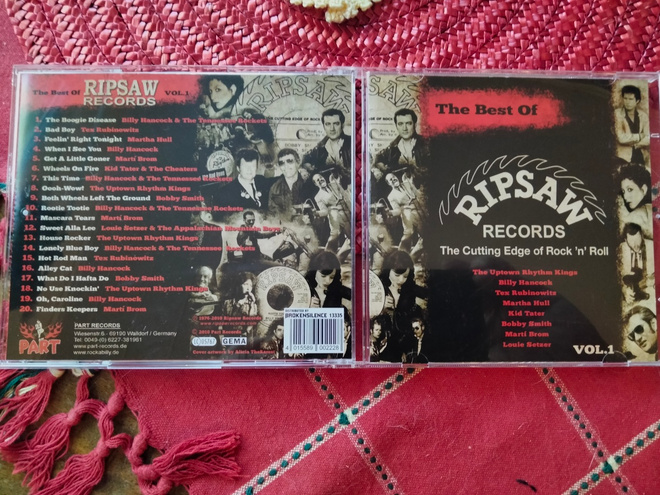 The Best Of Ripsaw Records CD