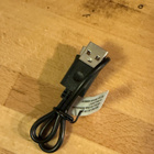 Musta Micro USB latausjohto 27-28 cm - pikkukuva 4