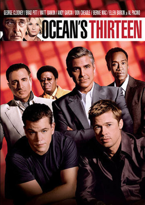 OCEAN´S THIRTEEN (33 881) vuok -FI- DVD george clooney