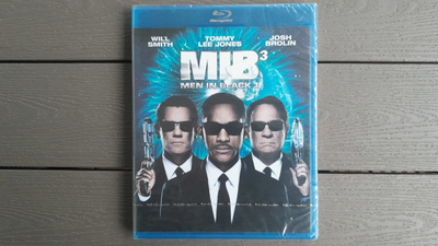 BD: MIB 3 Men In Black 3 (Will Smith, Tommy Lee Jones) UUSI