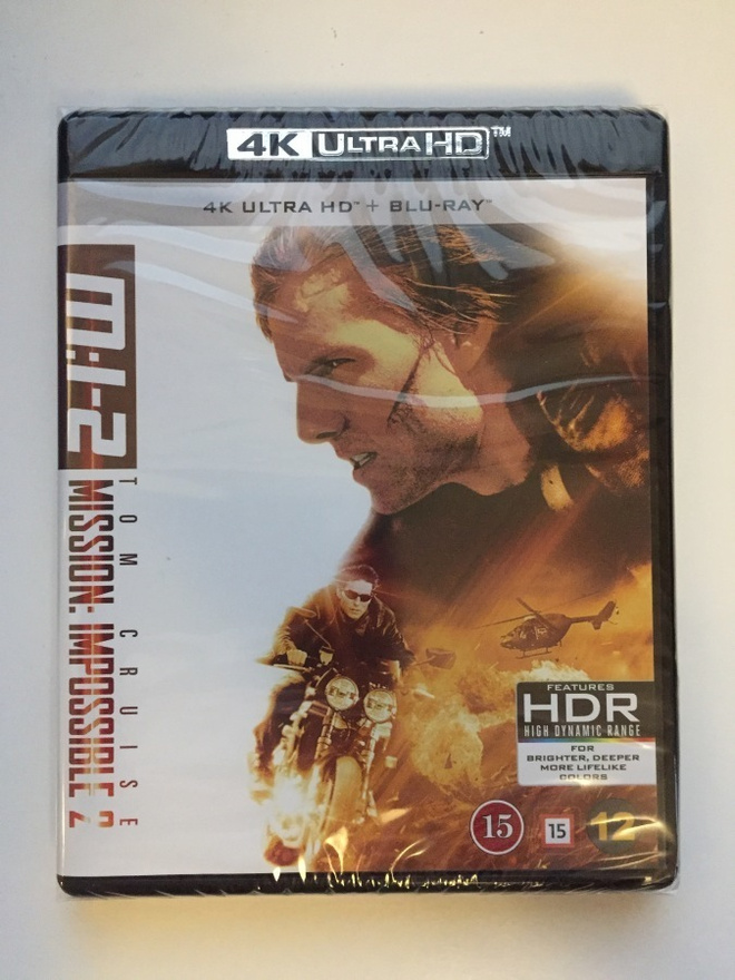 Mission Impossible 2 (4K Ultra HD + Blu-ray) Ohjaus John Woo
