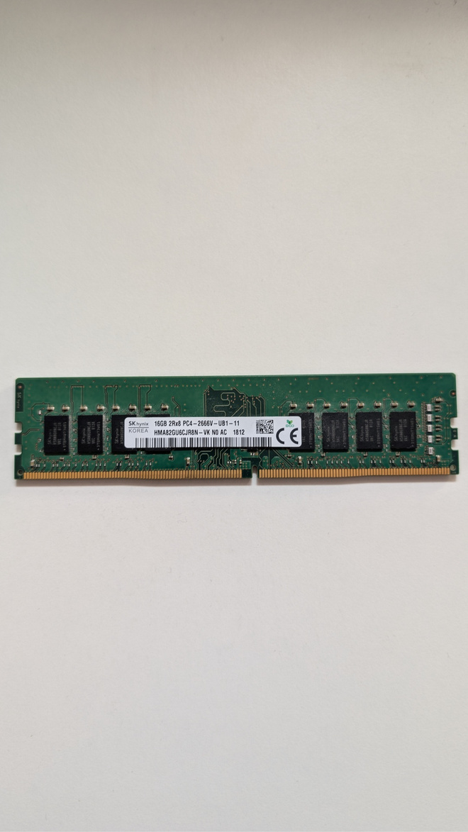 Hynix 16Gb DDR4 2666MHz