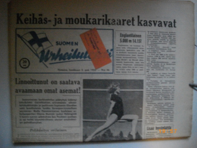 Suomen Urheilulehti Nro 46/1952 (25.2)