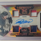 Teemu Selänne 2023 Leaf Ultimate Signature Relics /25 - pikkukuva 1