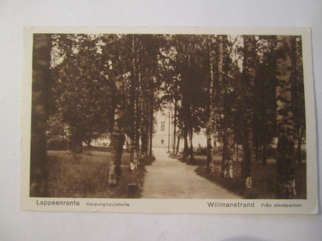 VANHA Postikortti Lappeenranta 1920-l
