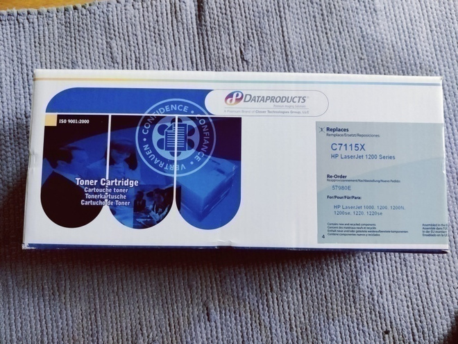 Dataproducts C7115X Mustekasetti HP LaserJet 1000,1200,1220,