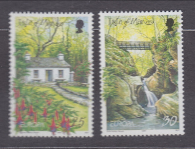 Isle of Man 1999 Mi 799-800 Luonnonpuistoja