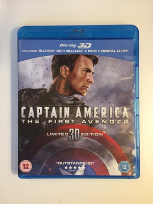Captain America: The First Avenger (Blu-ray 3D + Blu-ray)
