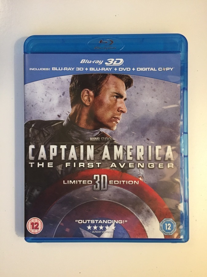 Captain America: The First Avenger (Blu-ray 3D + Blu-ray)