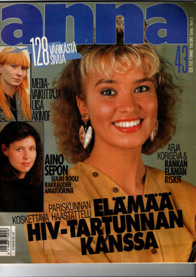 Anna n:o 43 1990 Arja. Foxtrot. Soili ja Heikki. Kovat kundi
