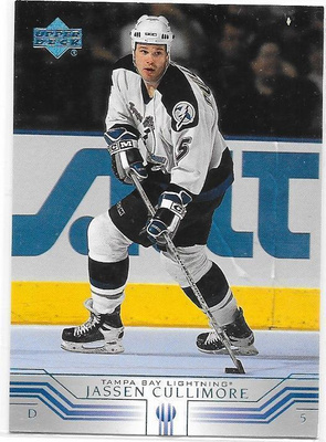 2001-02 Upper Deck #388 Jassen Cullimore Tampa Bay Lightning