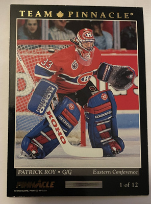 Patrick Roy / Ed Belfour x 3 Team Pinnacle + All Stars
