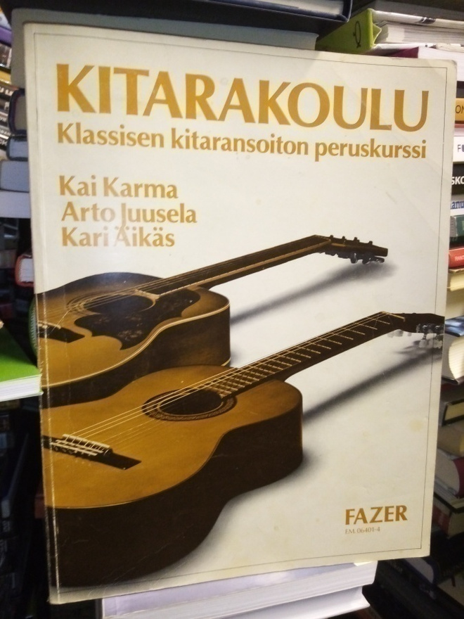 Karma : Kitarakoulu - Klassisen kitarasoiton peruskurssi