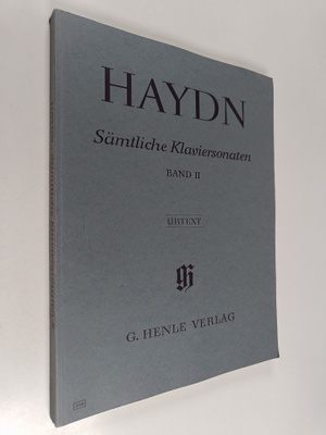 Joseph Haydn : Sämtliche Klaviersonaten : Band II : Urtext