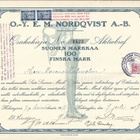 OKK 1917 E. M. Nordqvist Oy Ab Helsingfors - pikkukuva 1