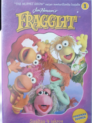 FRAGGLIT 1. DVD SUOMIPUHE (Jim Henson's)