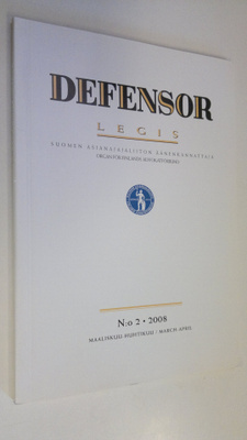 Defensor legis n:o 2/2008