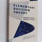 Herman Chernoff : Elementary Decision Theory - pikkukuva 1