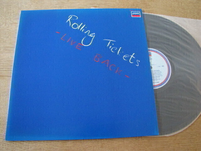 Rolling Stones Rolling tickets live back lp japani 1982 liit