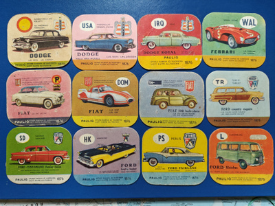 PAULIG KAHVILAPPUJA ERÄ 3. D - F 1 €/KPL