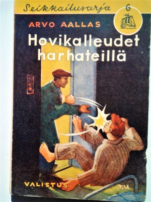 Aallas Arvo: Hovikalleudet harhateillä, v. 1956