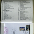 FDC lajitelma  Kaikki 1992 vuoden viralliset kuoret - pikkukuva 1