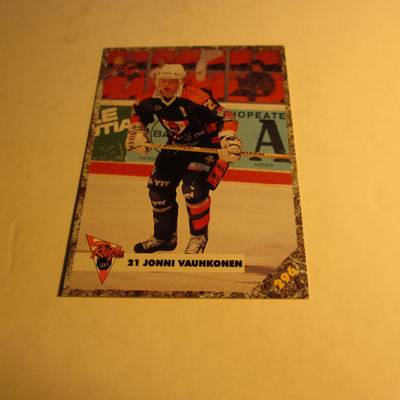 leaf jääkiekkokortti reipas lahti -93 jonni vauhkonen