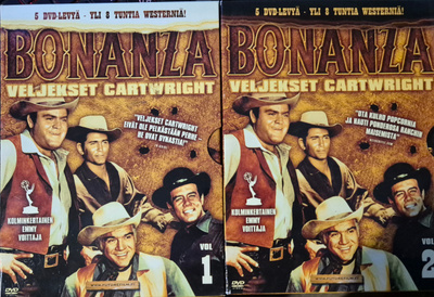 Bonanza -Veljekset Cartwright - Vol. 1 & 2  -DVD