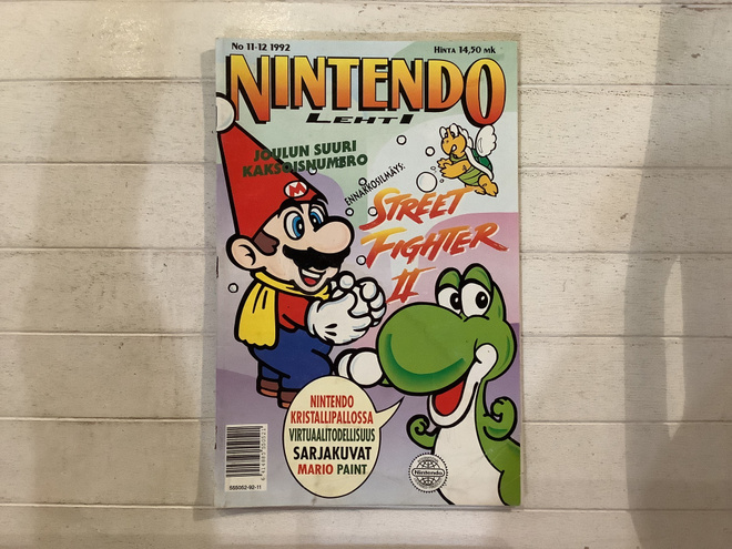 Nintendo lehti 11-12/1992 joulun kaksoisnumero