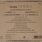 Simply Opera • The Royal Philharmonic Orchestra CD - pikkukuva 3