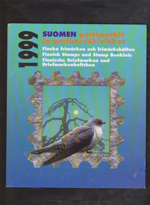 Ilmestymispäivän pyöröleimattu vuosilajitelma 1999.