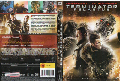 Terminator pelastus (28 723) k -FI- suomik. DVD christian b