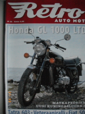 Retro auto moto lehti Nro 56/2007 (26.2)