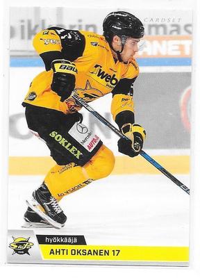 2018-19 CardSet #127 Ahti Oksanen Saipa