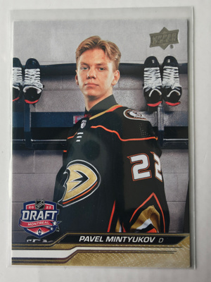 Pavel Mintyukov 2023-24 UD Extended Draft Rookie