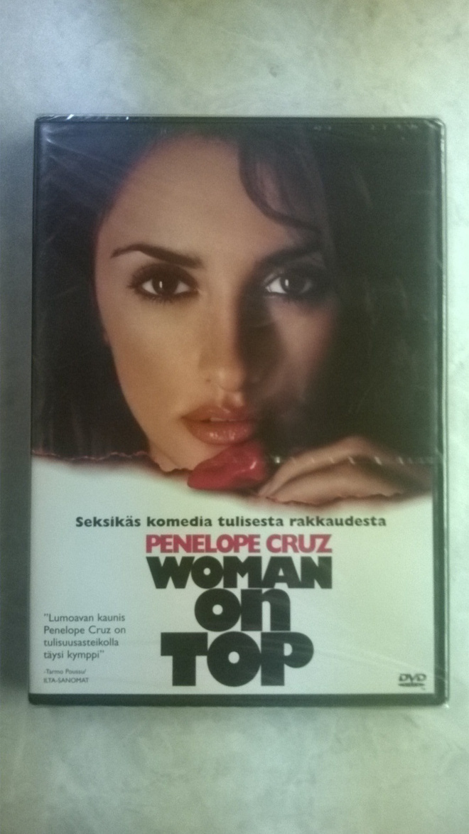 Woman On Top DVD UUSI!