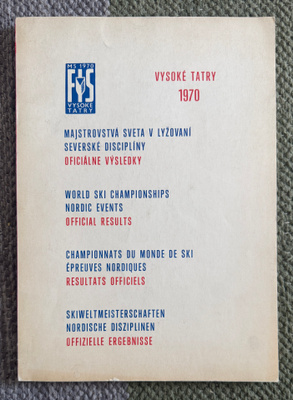 WORLD SKI CHAMPIONSHIPS NORDIC EVENTS 1970 RESULTS