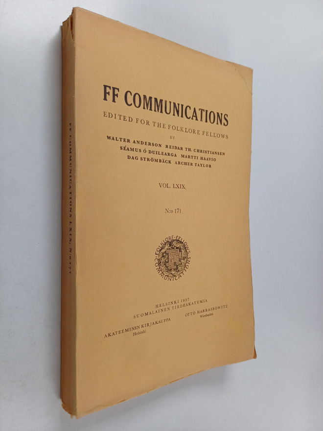 Matti Kuusi : FF Communications vol. LXIX1, N:o 171 : Reg...