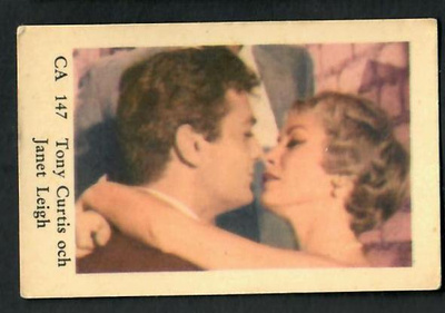 Keräilykuva - Tony Curtis - Janet Leigh CA 147