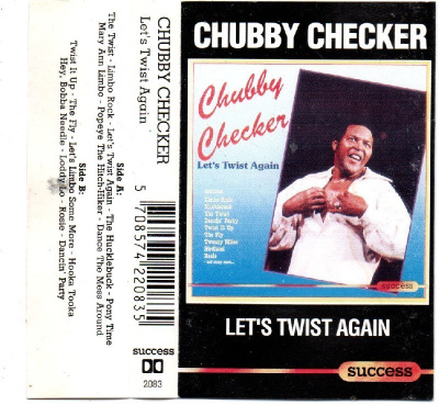 Chubby Checker Let's twist again c-kasetti