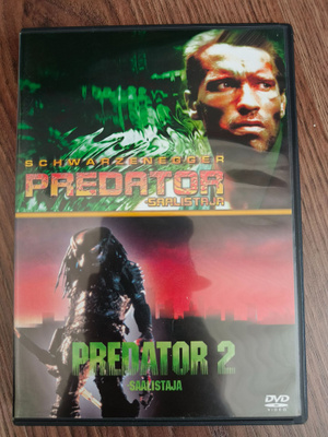 DVD: PREDATOR/PREDATOR 2 (Suomijulkaisu)